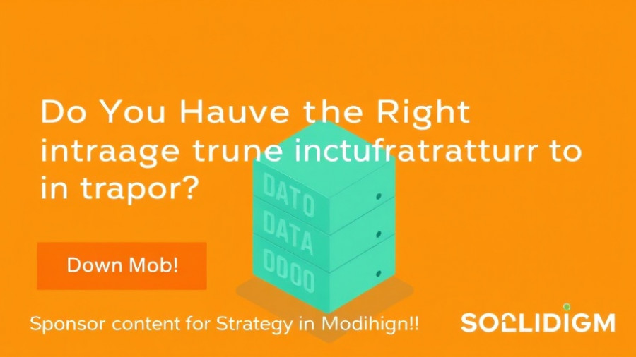 Do You Have the Right Data Storage Infrastructure to Support Your AI Strategy? - SPONSOR CONTENT FROM SOLIDIGM