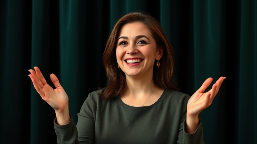 Time management expert sharing insights in a calm studio setup.