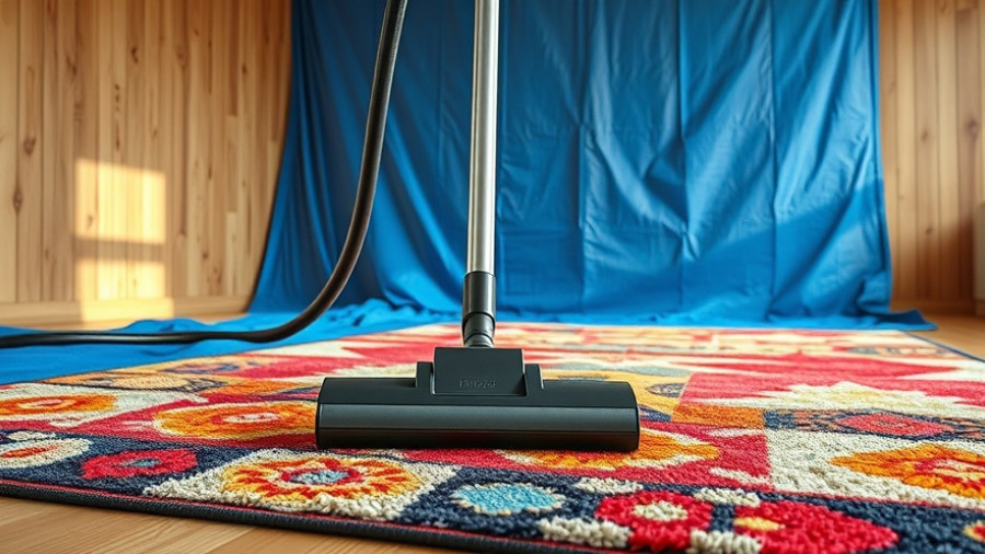 How to wash area rugs at home using a vacuum cleaner.