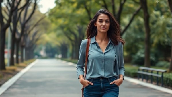 Casual stroll in a Japanese park, living in Japan on a budget