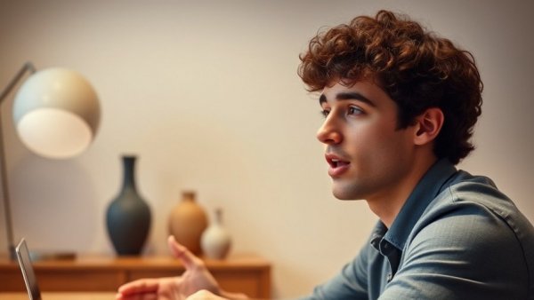 Professional young man in studio setting, Elan Bibas on Love Island.
