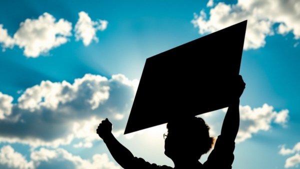 Silhouette of protester holding sign, attracting male voters to stop eroding rights.