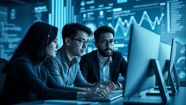 2026 Outlook for Small Businesses: professionals analyzing data.