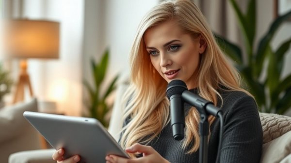 Woman in modern studio discussing Boutique Fitness Studio Pop-up Success.