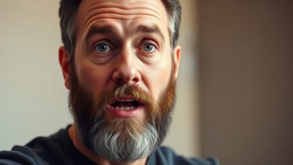 Passionate speaker illustrating millionaire mindset in a motivational talk.