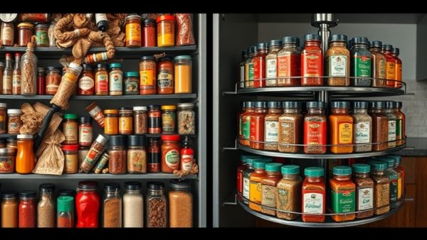 Kitchen Organization Hacks: Spice Shelf Comparison