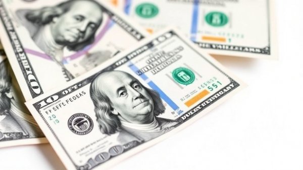 Close-up of hundred-dollar bills representing Cook County basic income program.