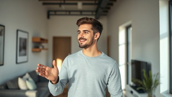 Luxury apartment tour inside converted college.