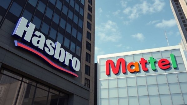 Labubu international status symbol comparison between Hasbro and Mattel.