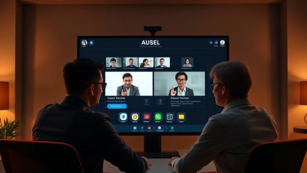 Virtual meeting screen share on local SEO tips for small businesses