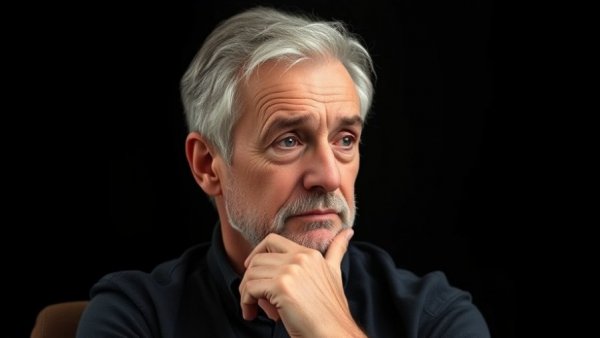 Mature man discussing strategies, focusing on 'How to Raise Money Without Putting Your Company at Risk'.