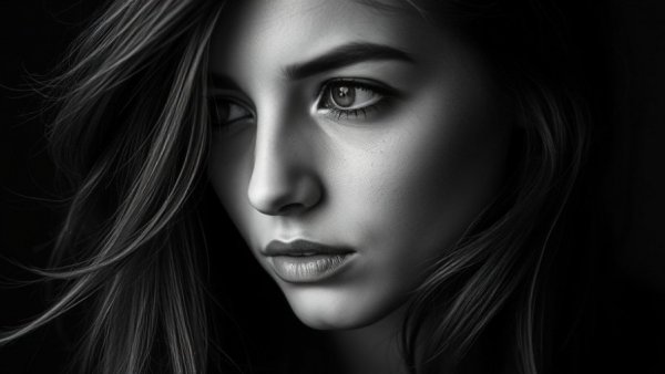 Reflective woman contemplating how to overcome the fear of failure.