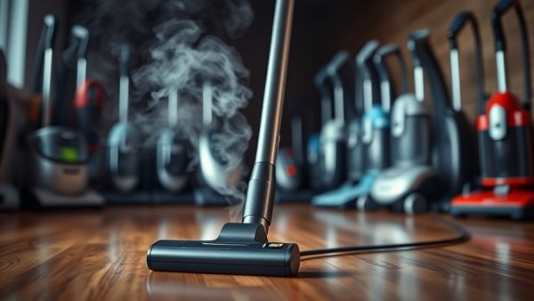 Tineco Floor One S9 Artist Steam vacuum in dramatic studio lighting.