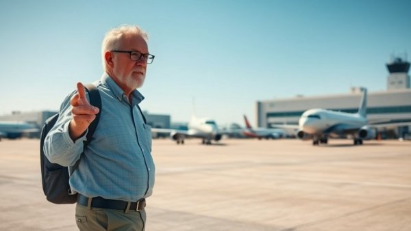 Trump Second Amendment support questioned at airport.