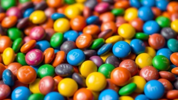 Assorted M&M candies in vibrant colors, highlighting M&M Recall 2026.
