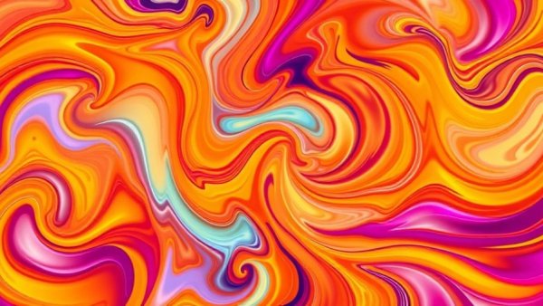 Solid orange background for digital advertising services and local SEO.