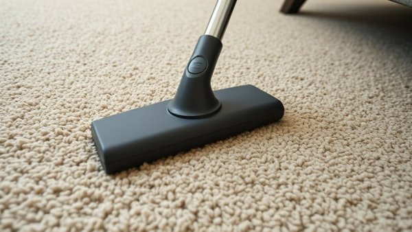 Carpet cleaning process illustrating Scotchgard protection for home fabrics.
