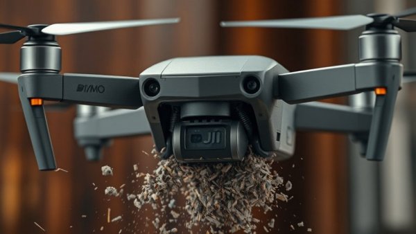 DJI ROMO Drone demonstrates ultra-strong suction power.