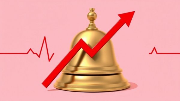 Vintage service bell with pulse line symbolizing customer service recovery.