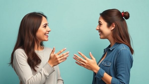 Engaged woman discussing email marketing trends 2023.