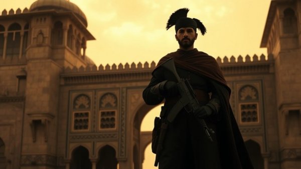 Silhouette of soldier emphasizing Second Amendment importance in Iran