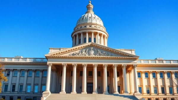 TSCA Reforms: Grand government building with Corinthian columns.