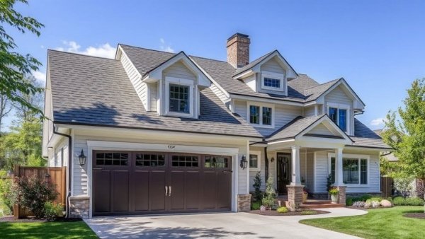 Detached pole style garage details