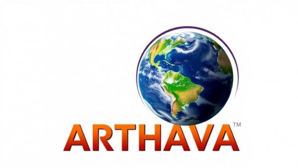 Eco-friendly Earth logo design with bold text.