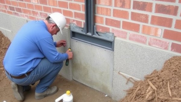 Help with detailing steel beam penetrations in the foundation wall.