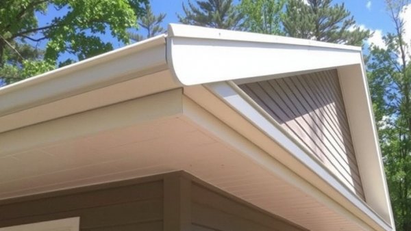 Angled Soffit with Metal Soffit/Fascia