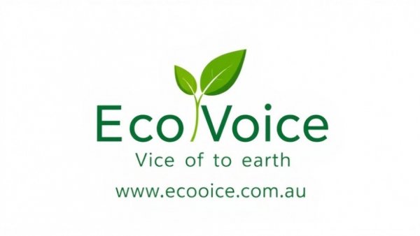 Eco Voice logo with leaves and website URL.