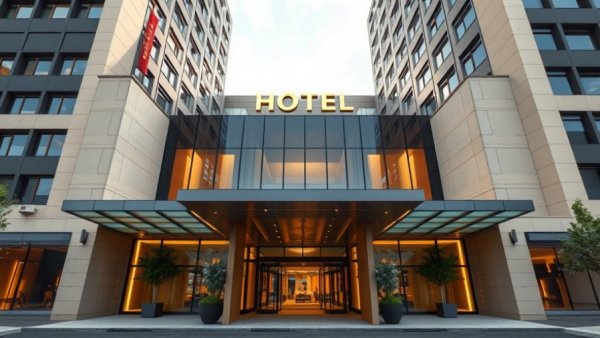 Hyatt hotel entrance used for the IICRC Legislative Fly-In.