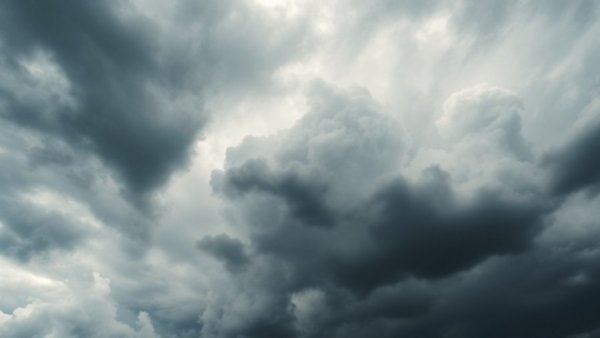 Dramatic stormy clouds, intense movement, photorealistic depth.