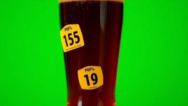 AI pub price verification on beer with colorful price tags