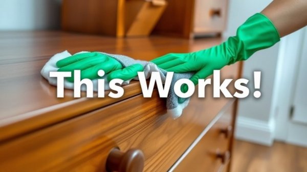 Dusting wooden dresser efficiently, how to dust without spreading dust.