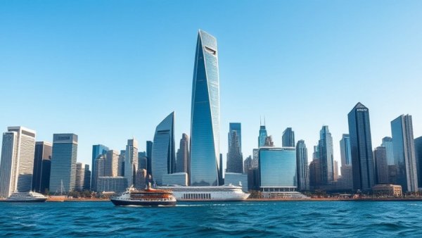 Modern cityscape highlighting nation branding under pressure.