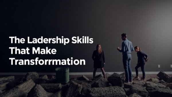 The Leadership Skills That Make Transformation Stick