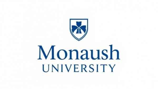 Monash University logo showcasing emblem and text.
