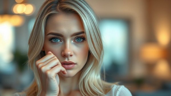 Confident woman showcasing Karen moments in modern society.