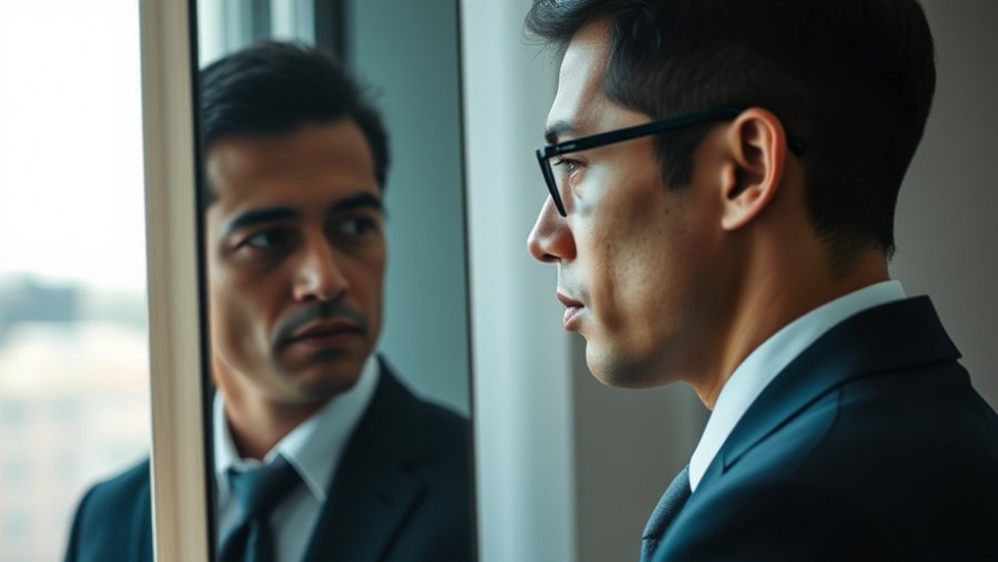 Business professional reflecting on brand strategy and organizational growth.