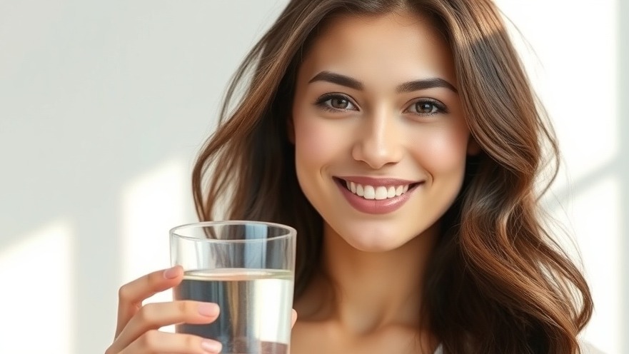 Confident young woman enjoying wellness with women's probiotics in soft morning light.