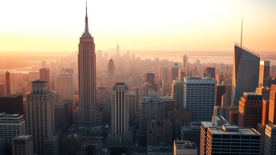 Stunning New York City skyline at sunset, a must-visit destination on the East Coast USA.