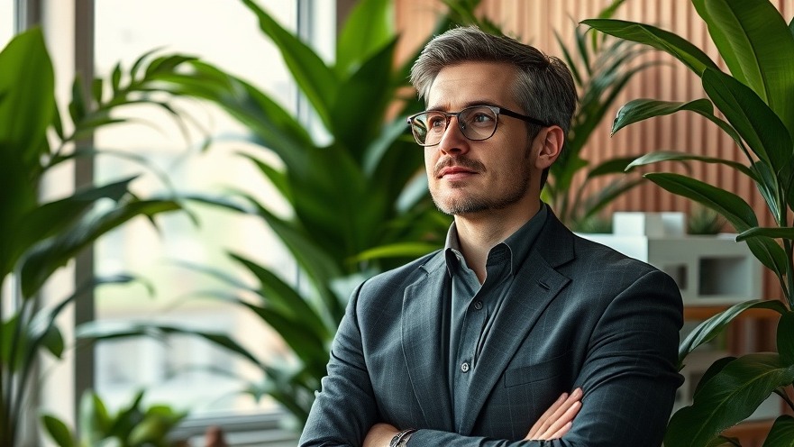 Confident environmental architect examines eco-friendly building models for energy auditing.