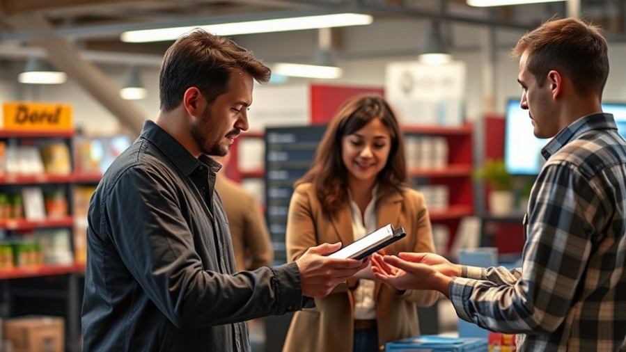 Photo-realistic illustration of customer journeys in B2B marketing strategies.