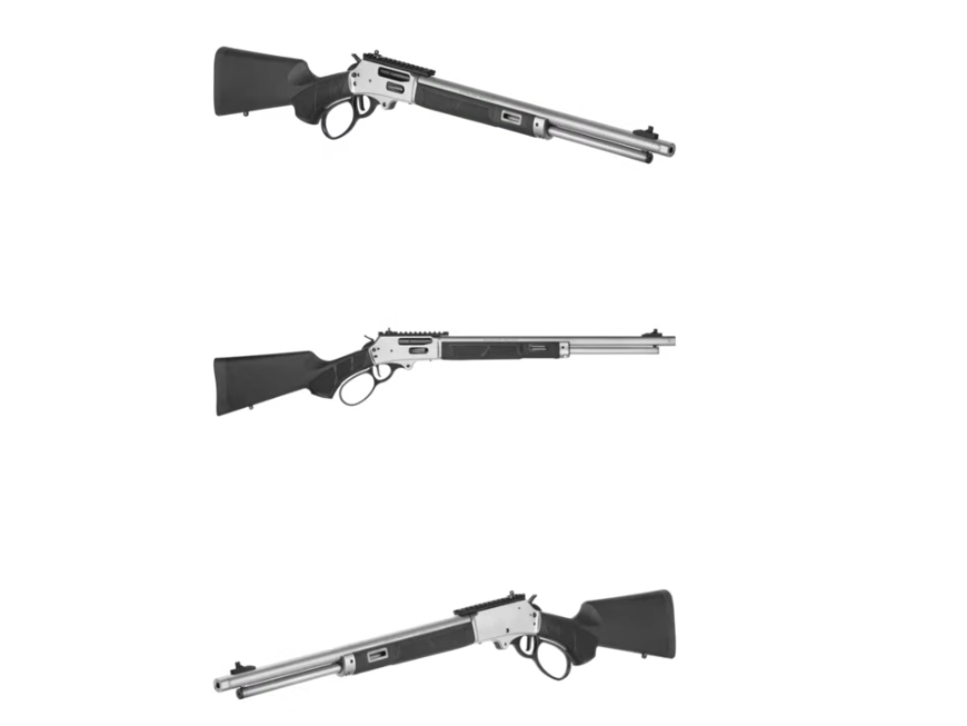 Modern handguns showcasing firearm safety innovations with detailed features.