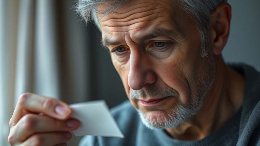 Contemplative person reflecting on armed extremism and gun violence legislation.