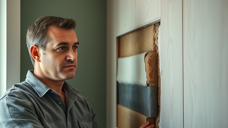 Professional analyzing wall cross-section for moisture management in eco-friendly construction.