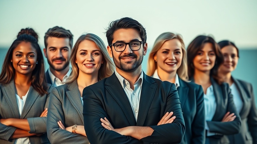 Diverse job applicants in teal attire, showcasing AI in hiring technology.