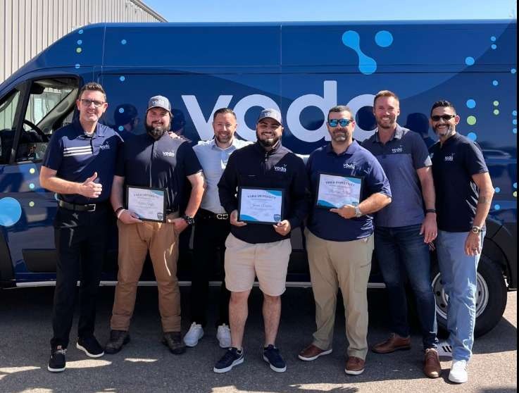 Voda Cleaning & Restoration Celebrates 100th Franchise Owner Milestone