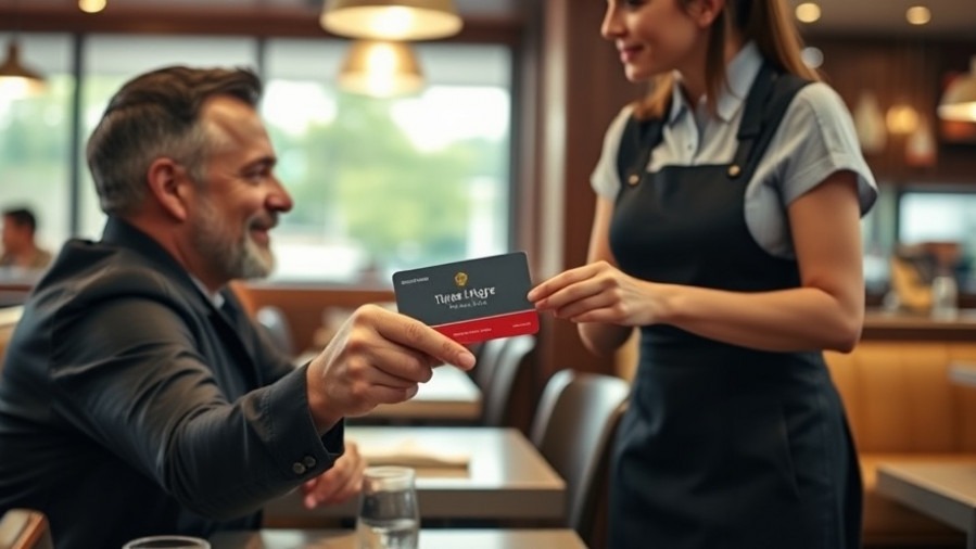 Branded customer loyalty card highlights 2025 brand loyalty trends.